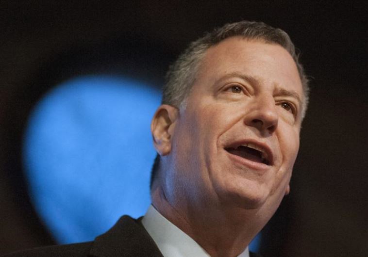 New York City Mayor Bill de Blasio