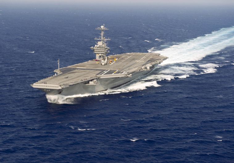 US aircraft carrier