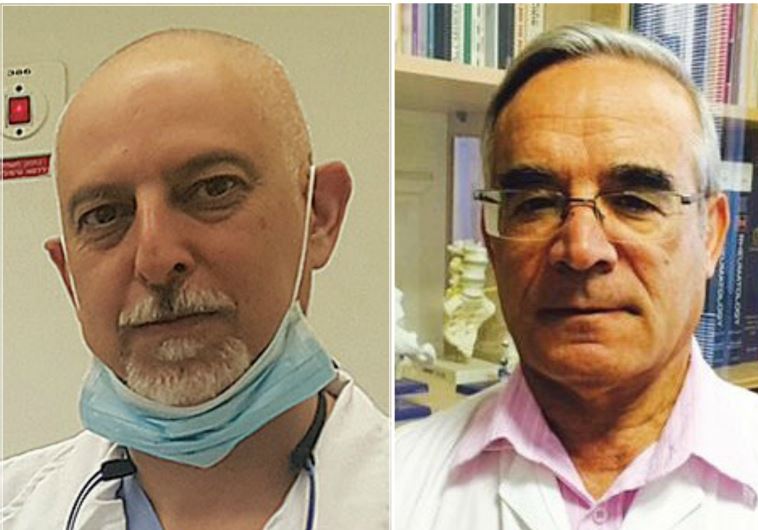 Prof. Eldad Ben-Chetrit (R) and Prof. Doron Aframian