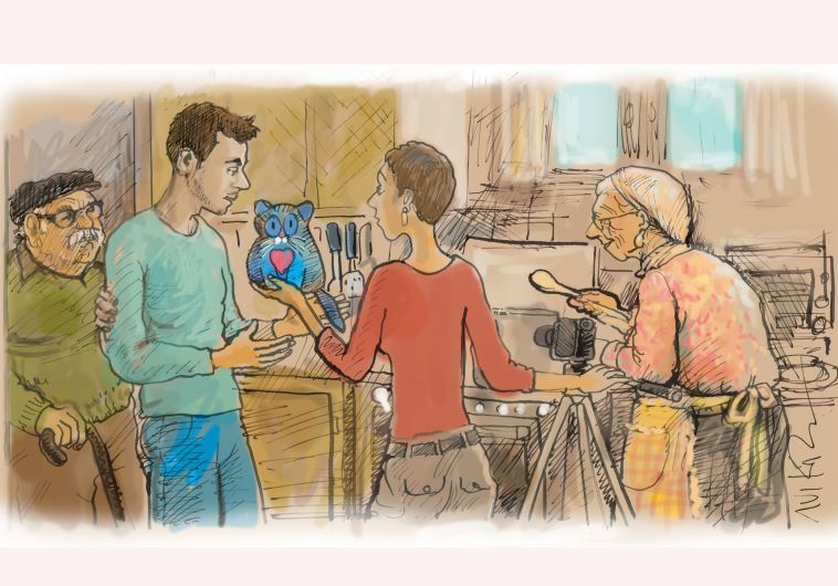 Painting by Avi Katz