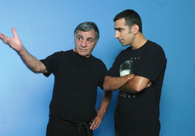 VETERAN LOCAL actor Gavri Banai (left), together with his musician son Uri