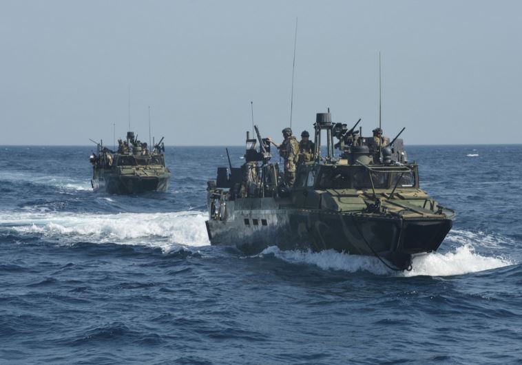 Riverine command boats are seen in this 2013 handout photo provided by the US Navy