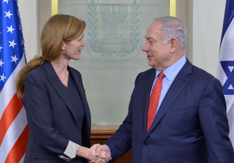 Netanyahu Samantha Power 