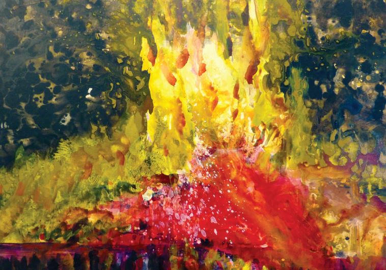 Painting by Yoram Raanan