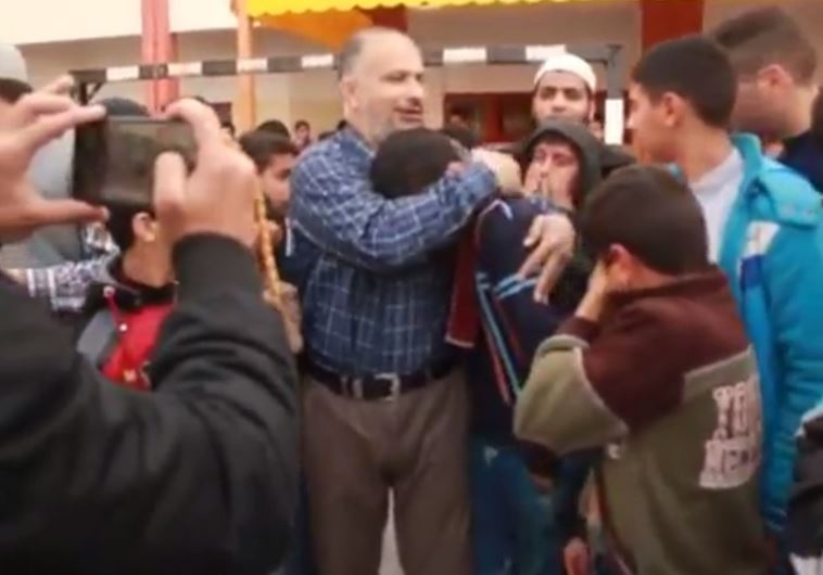 Hamas ceremony 