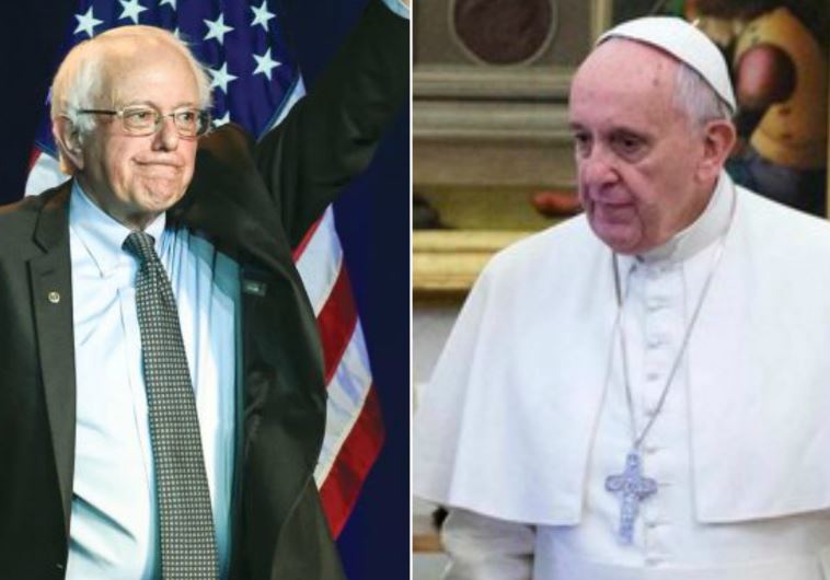 Vermont Senator Bernie Sanders and Pope Francis
