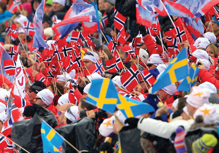 Norway, sweden, nordic flags