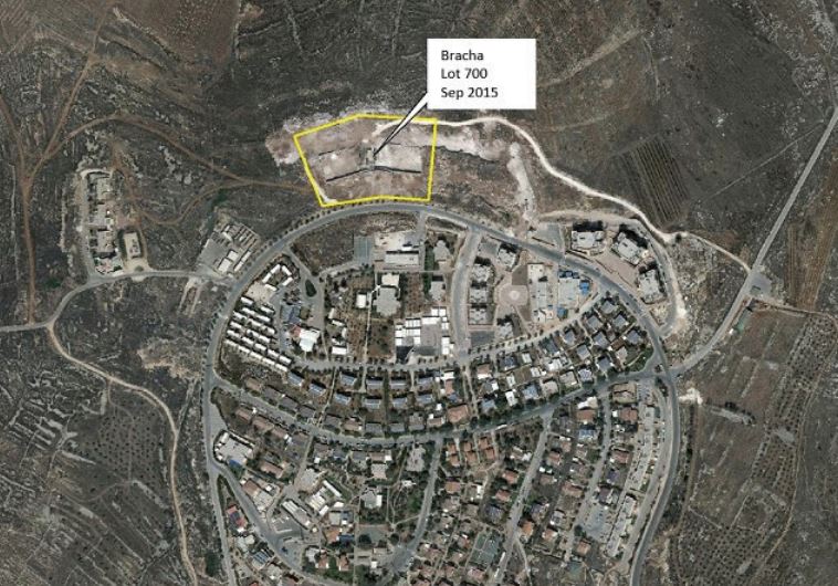 THIS AERIAL SHOT of the Har Bracha settlement in the West Bank, south of Nablus, in September shows