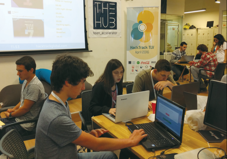 SOME 100 of Israel’s young hi-tech entrepreneurs gather in Tel Aviv Port over the weekend to develop