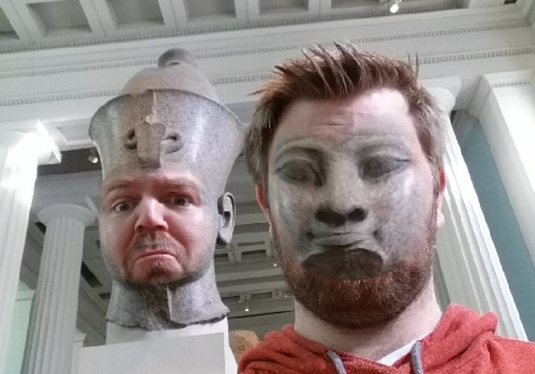 Faceswap Egyptian museum