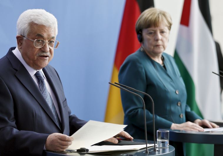 merkel abbas germany