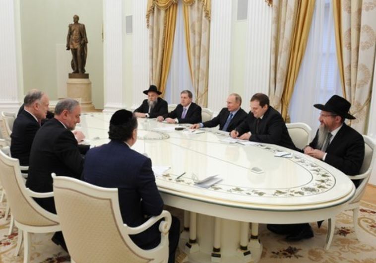 A delegation of the World Jewish Congress (WJC) and the Russian Jewish Congress (RJC), led by WJC Pr
