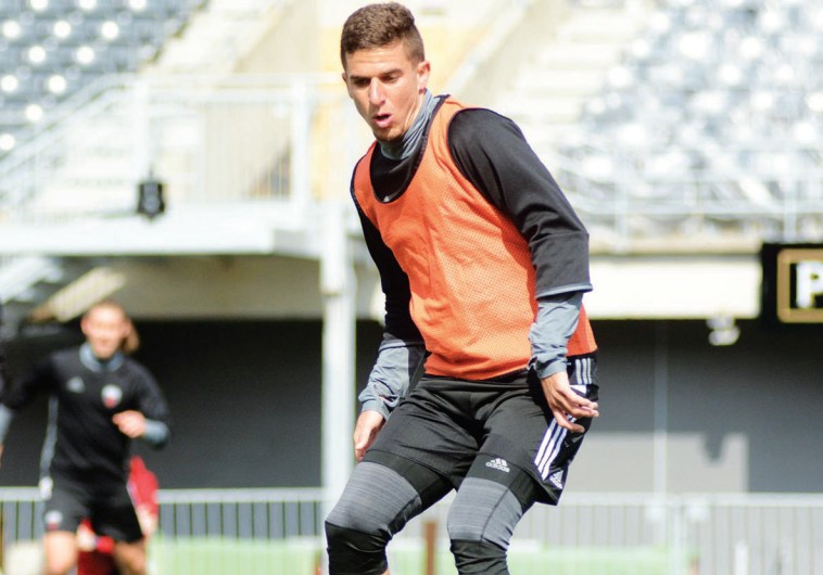 Israeli midfielder Idan Vered has quickly settled at Ottawa Fury FC of the North American Soccer Lea