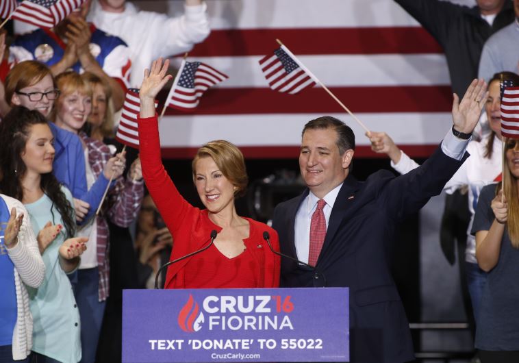 Ted Cruz and Carly Fiorina 
