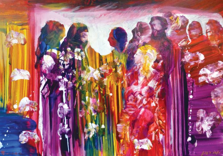 Painting by Yoram Raanan