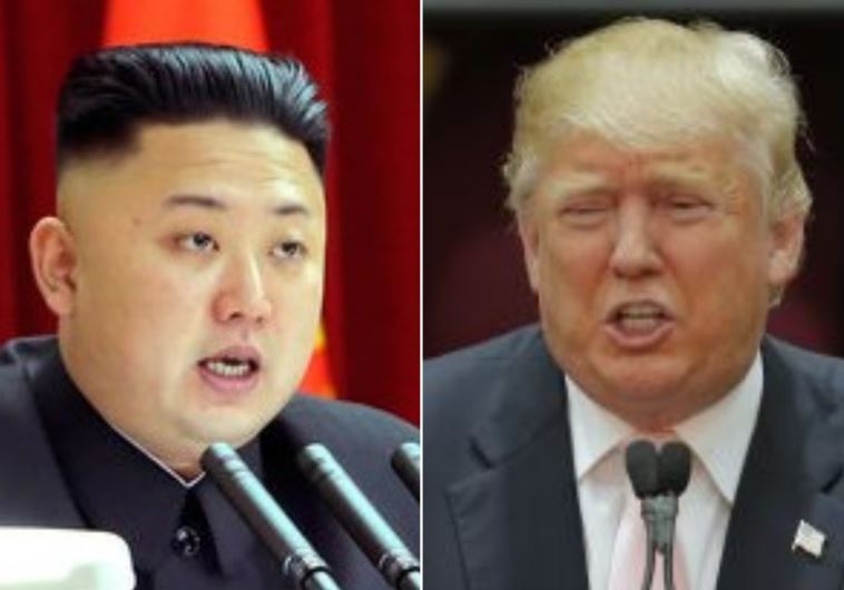 Kim Jong-Un and Donald Trump