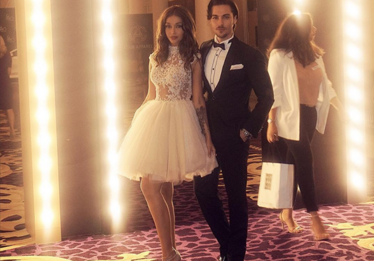 Elnaz Golrokh and Hamid Fadei 