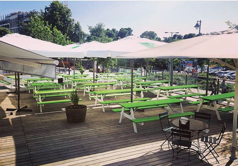 Jerusalem beer garden