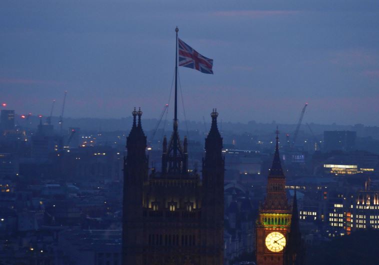 Dawn breaks over London as votes are counted for the EU referendum