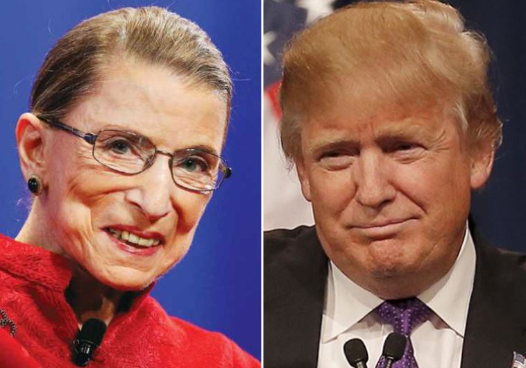 Ginsburg Trump