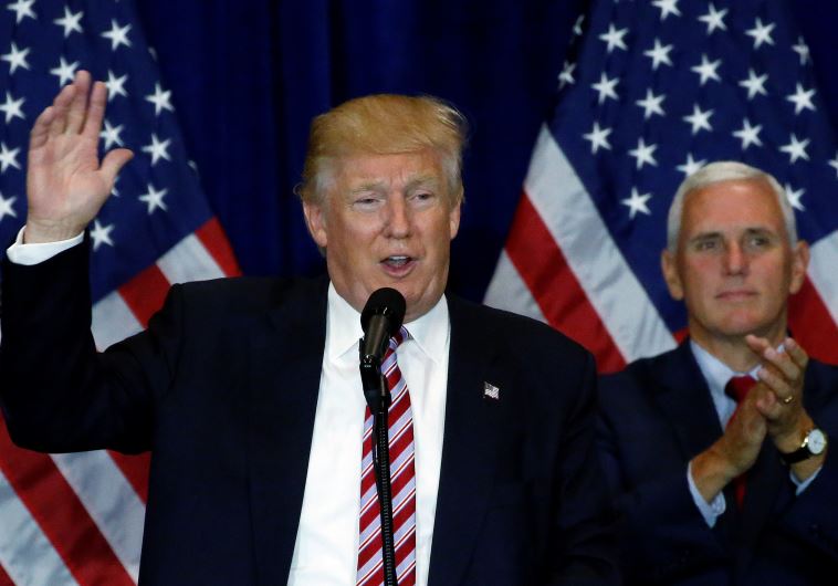 Republican presidential candidate Donald Trump speaks at a post Republican Convention campaign event