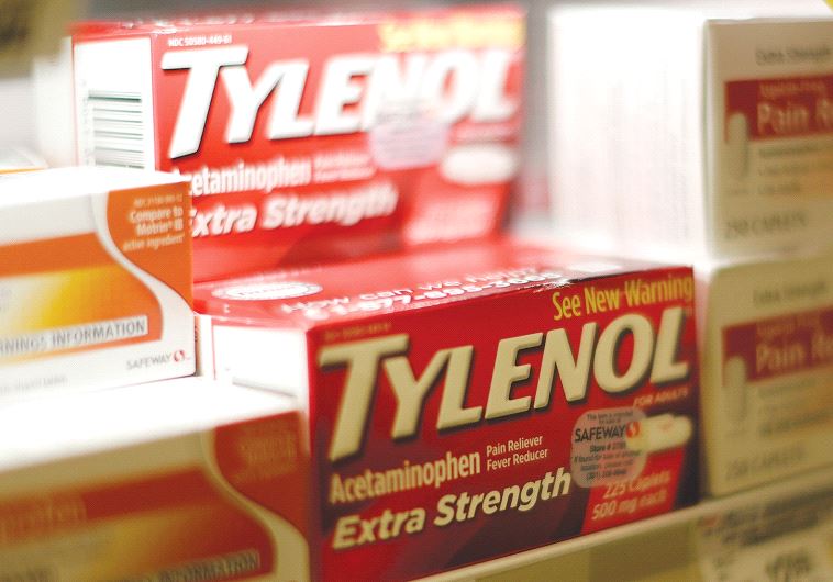 TYLENOL FOR sale on a shelf in Maryland.