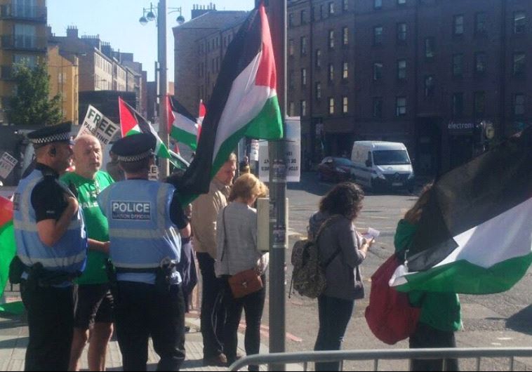 Pro-Palestinian Scotland Tamir Oren