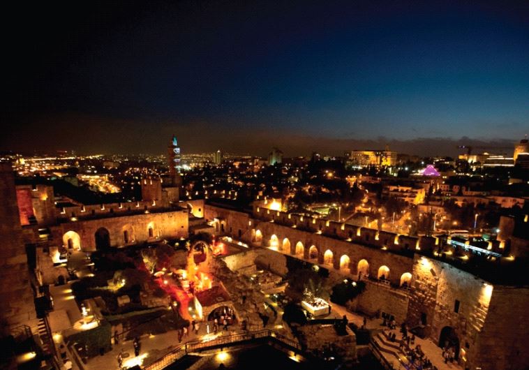 Jerusalem at night