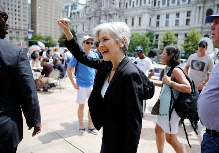 Green Party presidential candidate Jill Stein.