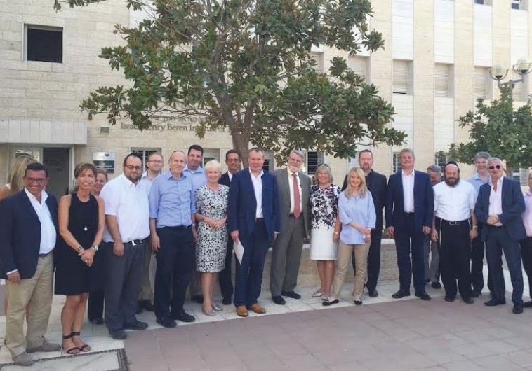 CONSERVATIVE FRIENDS of Israel at the Jerusalem College of Technology.