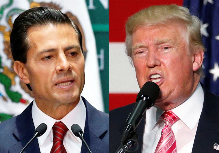 Enrique Pena Nieto  Donald Trump