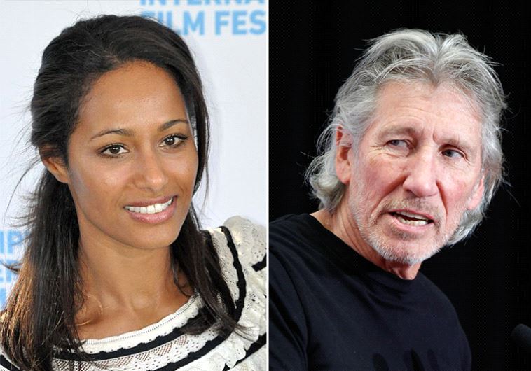 Roger Waters and Rula Jebreal ‏