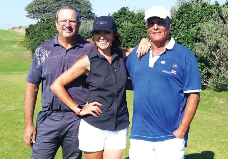 Ashley Silber, Nikita Ben-Ami and Amos Aharoni