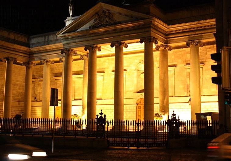 The Bank of Ireland. 