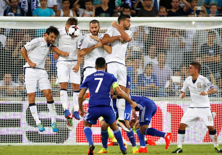 israel italy soccer
