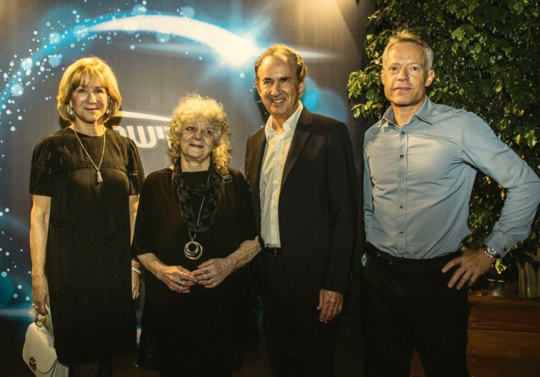 Heather Reisman, Ada Yonath, Gerry Schwartz and Aviv Bushinsky.