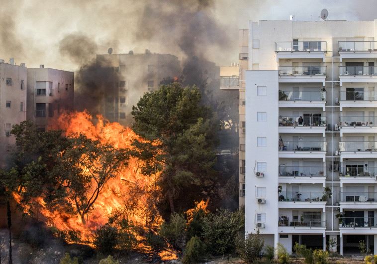 Fires rage across Israel
