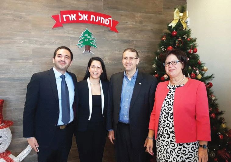 YOSEF, LENA and Julia Zohar with US Ambassador Dan Shapiro (second from right).