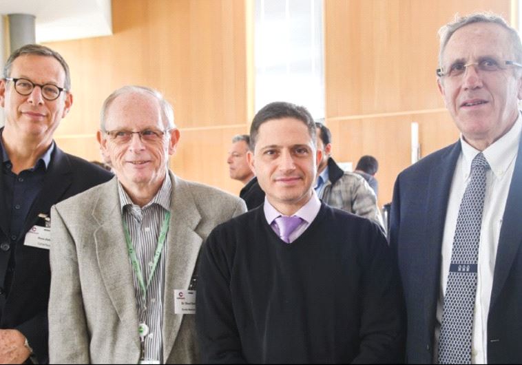 PARTICIPANTS IN yesterday’s workshop on cyber security in tomorrow’s medical world pose at Ben-Gurio