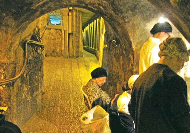 THE WESTERN WALL tunnels. ‘Recognizing these underground spaces as sacred only to the Jewish people 