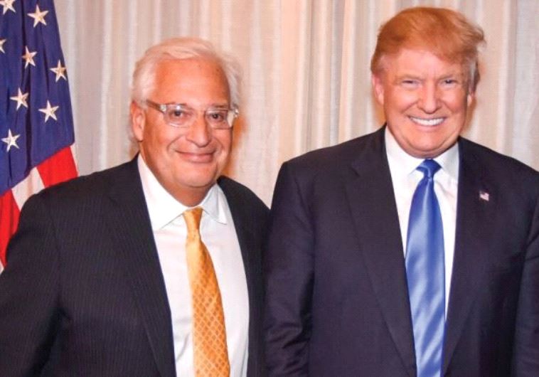DAVID FRIEDMAN with Donald Trump in Manhattan.