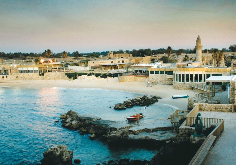 The port of Caesarea