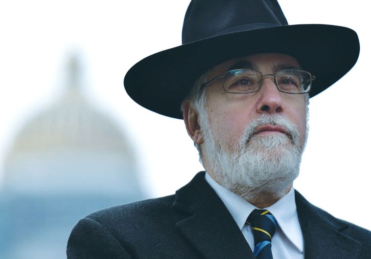 BRUSSELS CHIEF RABBI Avraham Gigi: ‘Anti-Zionism is the new antisemitism.’