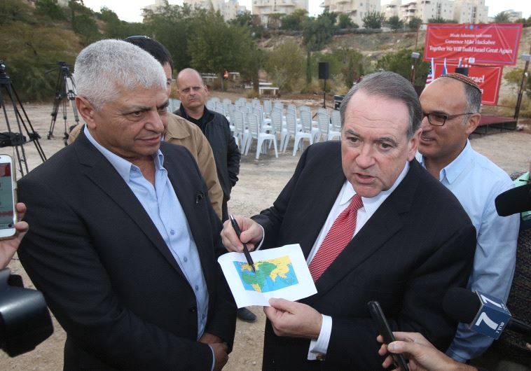 Mike Huckabee with Ma