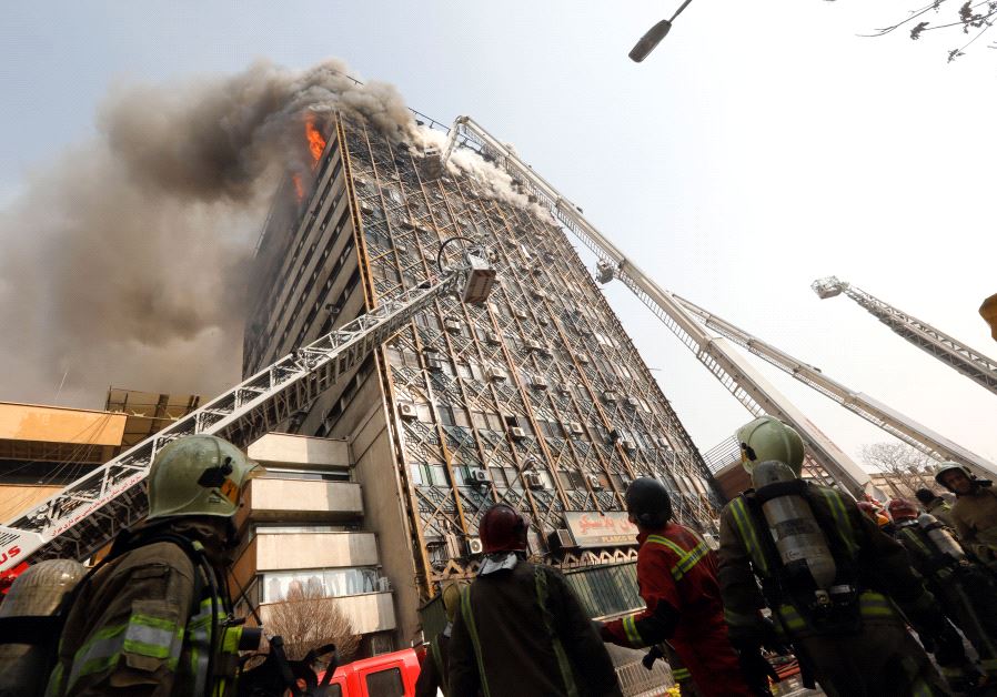 Iran fire