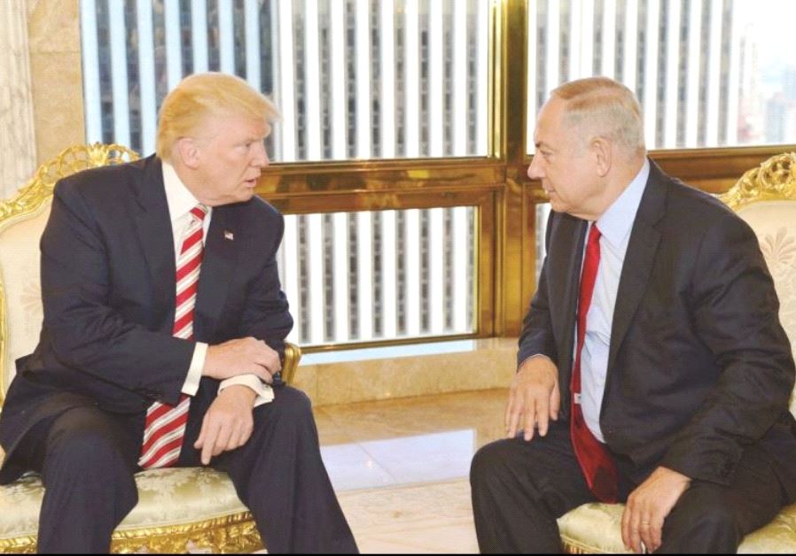 Donald Trump and Benjamin Netanyahu 