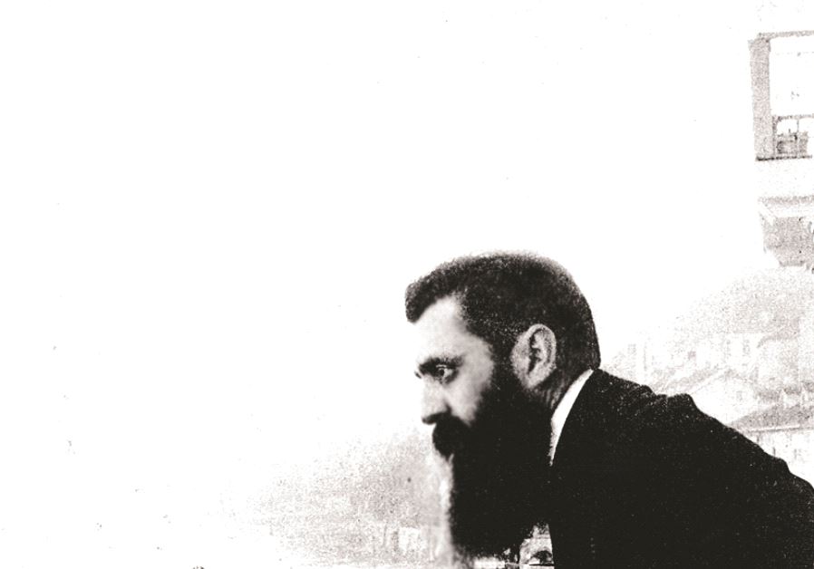 Thedodor Herzl, lors du 1er congrès sioniste mondial en 1897