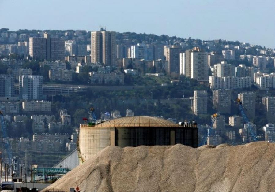 haifa ammonia tank