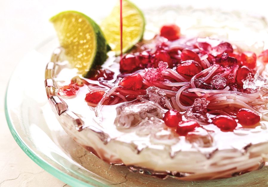 Pomegranate faloodeh