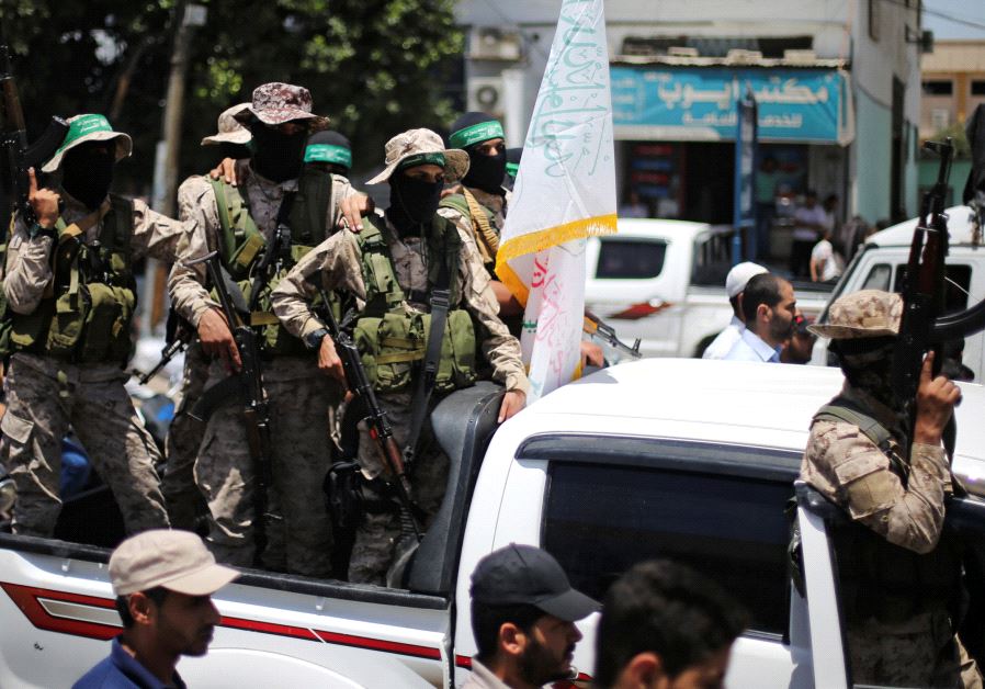 Hamas soldiers in Gaza